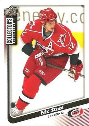 #173 Eric Staal - Carolina Hurricanes - 2009-10 Collector's Choice Hockey