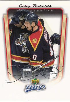 #173 Gary Roberts - Florida Panthers - 2005-06 Upper Deck MVP Hockey