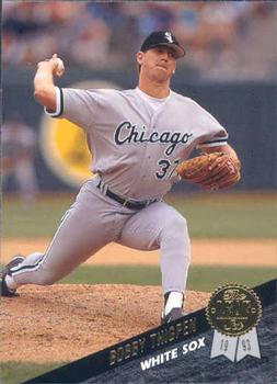#173 Bobby Thigpen - Chicago White Sox - 1993 Leaf Baseball