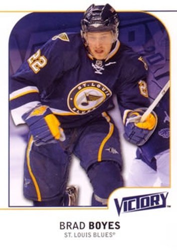#173 Brad Boyes - St. Louis Blues - 2009-10 Upper Deck Victory Hockey