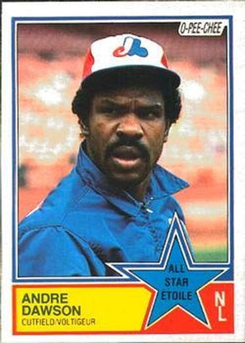 #173 Andre Dawson - Montreal Expos - 1983 O-Pee-Chee Baseball