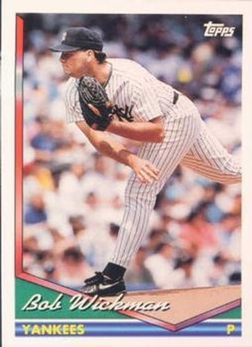 #173 Bob Wickman - New York Yankees - 1994 Topps Baseball