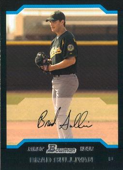 #173 Brad Sullivan - Oakland Athletics - 2004 Bowman Baseball