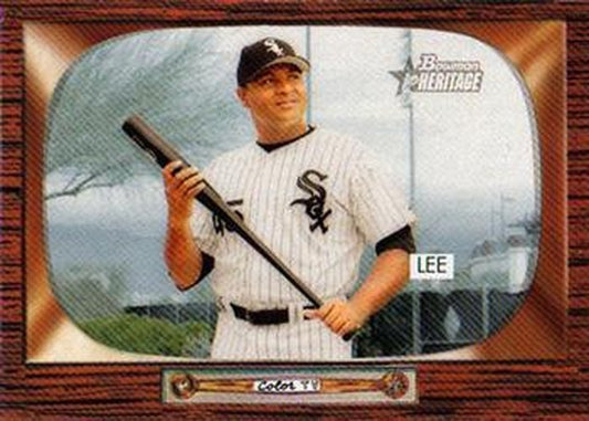 #173 Carlos Lee - Chicago White Sox - 2004 Bowman Heritage Baseball