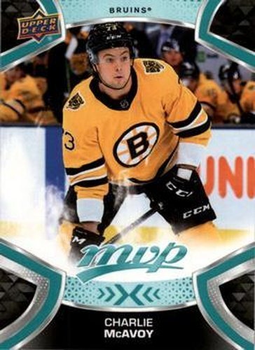 #173 Charlie McAvoy - Boston Bruins - 2021-22 Upper Deck MVP Hockey
