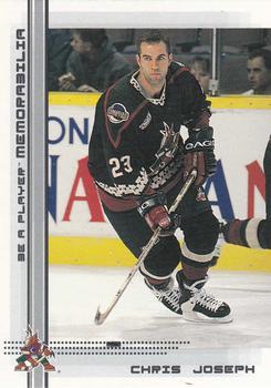 #173 Chris Joseph - Phoenix Coyotes - 2000-01 Be a Player Memorabilia Hockey