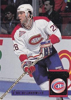 #173 Eric Desjardins - Montreal Canadiens - 1993-94 Donruss Hockey