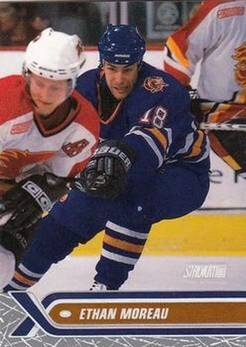 #173 Ethan Moreau - Edmonton Oilers - 2000-01 Stadium Club Hockey