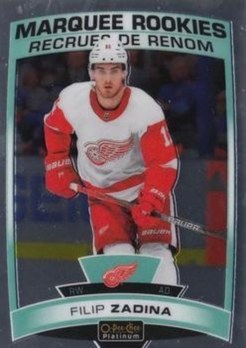 #173 Filip Zadina - Detroit Red Wings - 2019-20 O-Pee-Chee Platinum Hockey