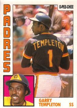 #173 Garry Templeton - San Diego Padres - 1984 O-Pee-Chee Baseball