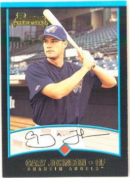 #173 Gary Johnson - Anaheim Angels - 2001 Bowman Baseball