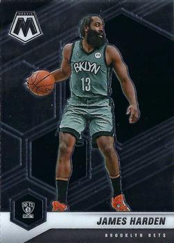 #173 James Harden - Brooklyn Nets - 2020-21 Panini Mosaic Basketball