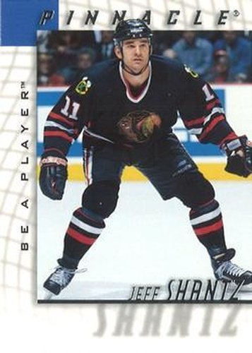#173 Jeff Shantz - Chicago Blackhawks - 1997-98 Pinnacle Be a Player Hockey