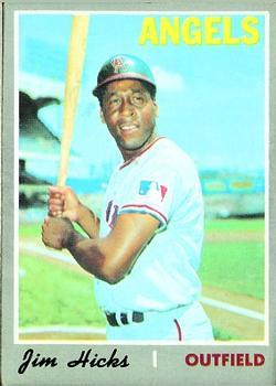 #173 Jim Hicks - California Angels - 1970 Topps Baseball