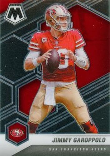 #173 Jimmy Garoppolo - San Francisco 49ers - 2021 Panini Mosaic Football