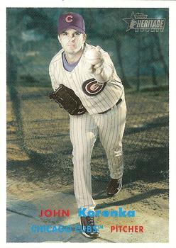 #173 John Koronka - Chicago Cubs - 2006 Topps Heritage Baseball