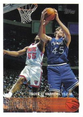 #173 Jon Koncak - Golden State Warriors - 1996-97 Topps Basketball