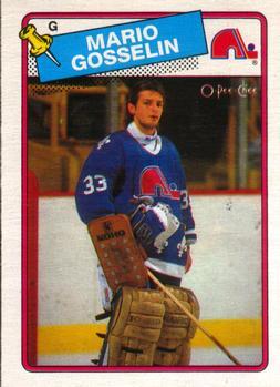 #173 Mario Gosselin - Quebec Nordiques - 1988-89 O-Pee-Chee Hockey