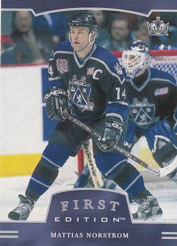 #173 Mattias Norstrom - Los Angeles Kings - 2002-03 Be a Player First Edition Hockey