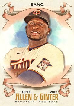 #173 Miguel Sano - Minnesota Twins - 2021 Topps Allen & Ginter Baseball
