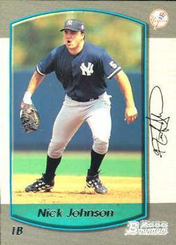 #173 Nick Johnson - New York Yankees - 2000 Bowman Baseball