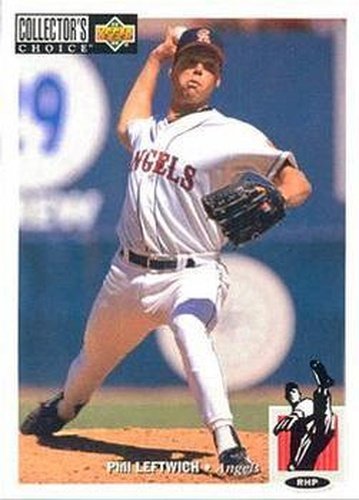 #173 Phil Leftwich - California Angels - 1994 Collector's Choice Baseball