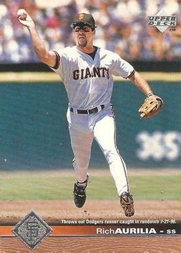 #173 Rich Aurilia - San Francisco Giants - 1997 Upper Deck Baseball