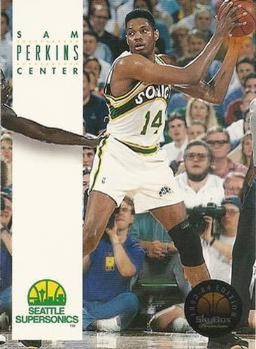 #173 Sam Perkins - Seattle SuperSonics - 1993-94 SkyBox Premium Basketball