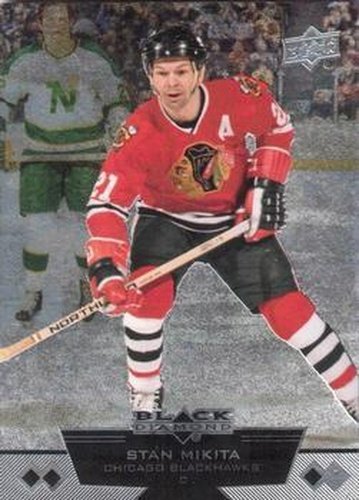 #173 Stan Mikita - Chicago Blackhawks - 2012-13 Upper Deck Black Diamond Hockey
