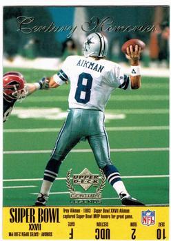 #173 Troy Aikman - Dallas Cowboys - 1999 Upper Deck Century Legends Football