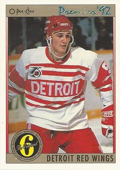 #173 Sergei Fedorov - Detroit Red Wings - 1991-92 O-Pee-Chee Premier Hockey