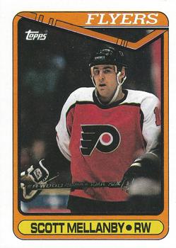 #173 Scott Mellanby - Philadelphia Flyers - 1990-91 Topps Hockey