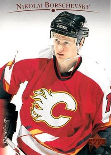#173 Nikolai Borschevsky - Calgary Flames - 1995-96 Upper Deck Hockey