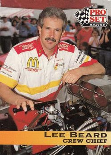 #173 Lee Beard - 1992 Pro Set NHRA Racing