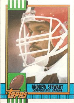#173 Andrew Stewart - Cleveland Browns - 1990 Topps Football
