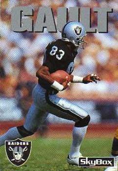 #173 Willie Gault - Los Angeles Raiders - 1992 SkyBox Impact Football