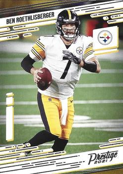 #173 Ben Roethlisberger - Pittsburgh Steelers - 2021 Panini Prestige Football