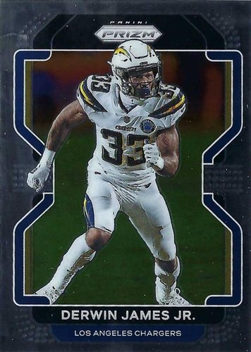 #173 Derwin James Jr. - Los Angeles Chargers - 2021 Panini Prizm Football