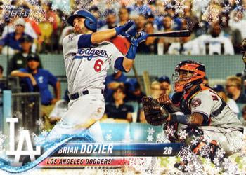 #HMW173 Brian Dozier - Los Angeles Dodgers - 2018 Topps Holiday Baseball