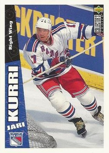 #173 Jari Kurri - New York Rangers - 1996-97 Collector's Choice Hockey