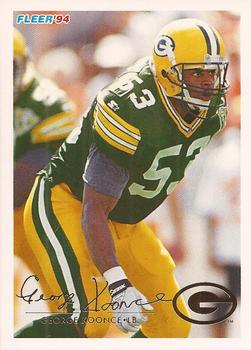 #173 George Koonce - Green Bay Packers - 1994 Fleer Football