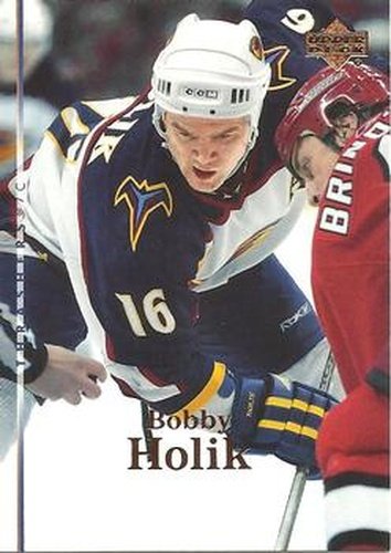#173 Bobby Holik - Atlanta Thrashers - 2007-08 Upper Deck Hockey