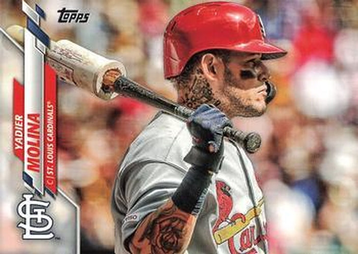 #173 Yadier Molina - St. Louis Cardinals - 2020 Topps Baseball