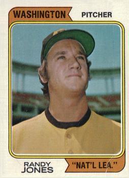 #173b Randy Jones - San Diego Padres - 1974 Topps Baseball