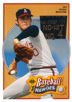 #12 Nolan Ryan - California Angels - 1991 Upper Deck Baseball - Baseball Heroes: Nolan Ryan