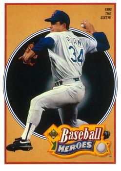 #16 Nolan Ryan - Texas Rangers - 1991 Upper Deck Baseball - Baseball Heroes: Nolan Ryan