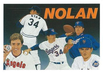 #18 Nolan Ryan - New York Mets / California Angels / Houston Astros / Texas Rangers - 1991 Upper Deck Baseball - Baseball Heroes: Nolan Ryan