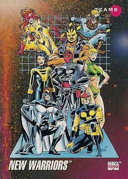 #174 New Warriors - 1992 Impel Marvel Universe
