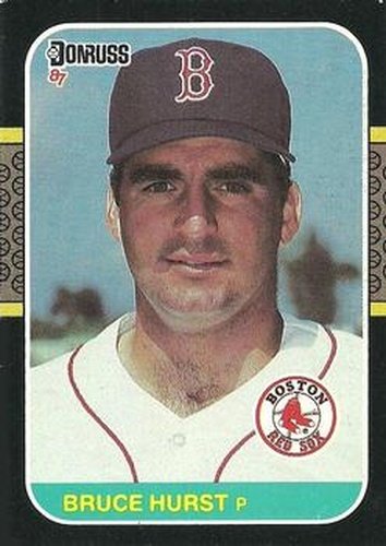 #174 Bruce Hurst - Boston Red Sox - 1987 Donruss Baseball