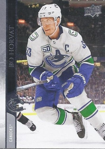 #174 Bo Horvat - Vancouver Canucks - 2020-21 Upper Deck Hockey